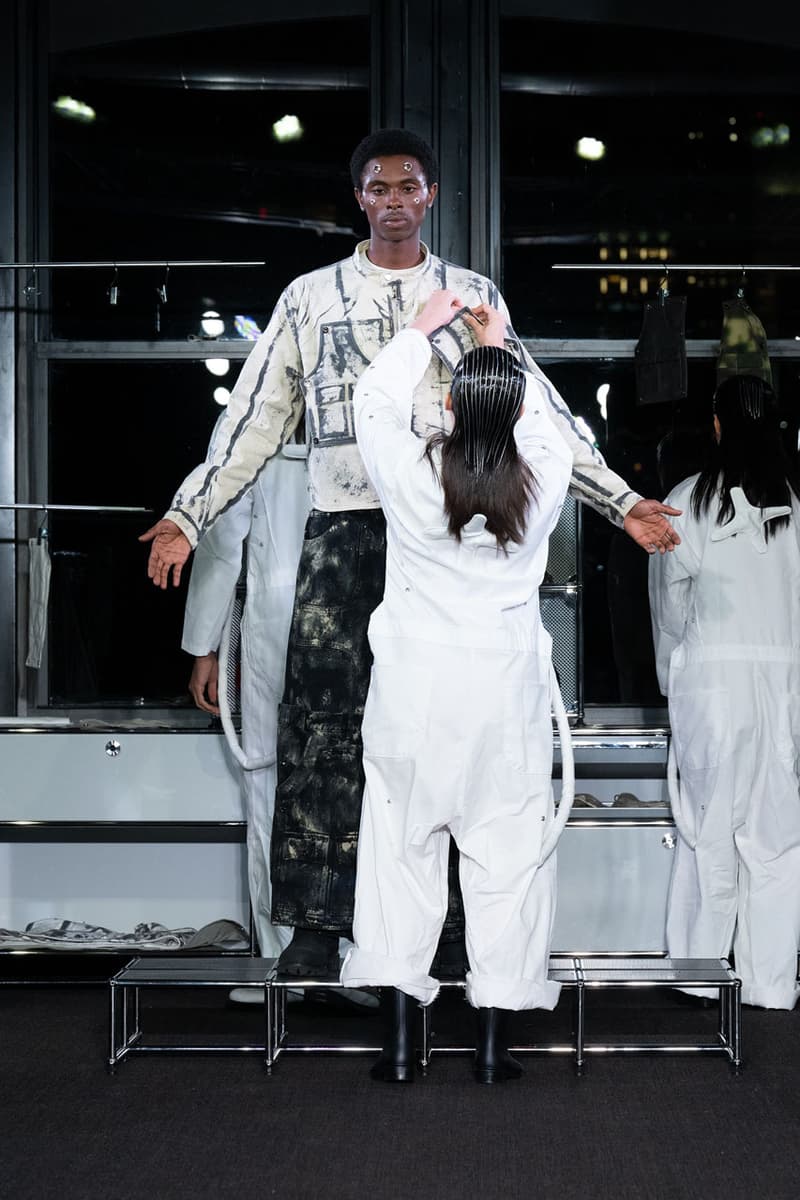 TOMBOGO SS25 Is All About Detachment runway reverse engineering tommy bogo bay area san francisco paris debut jacket pocket bag rich amiri duckwrth collection