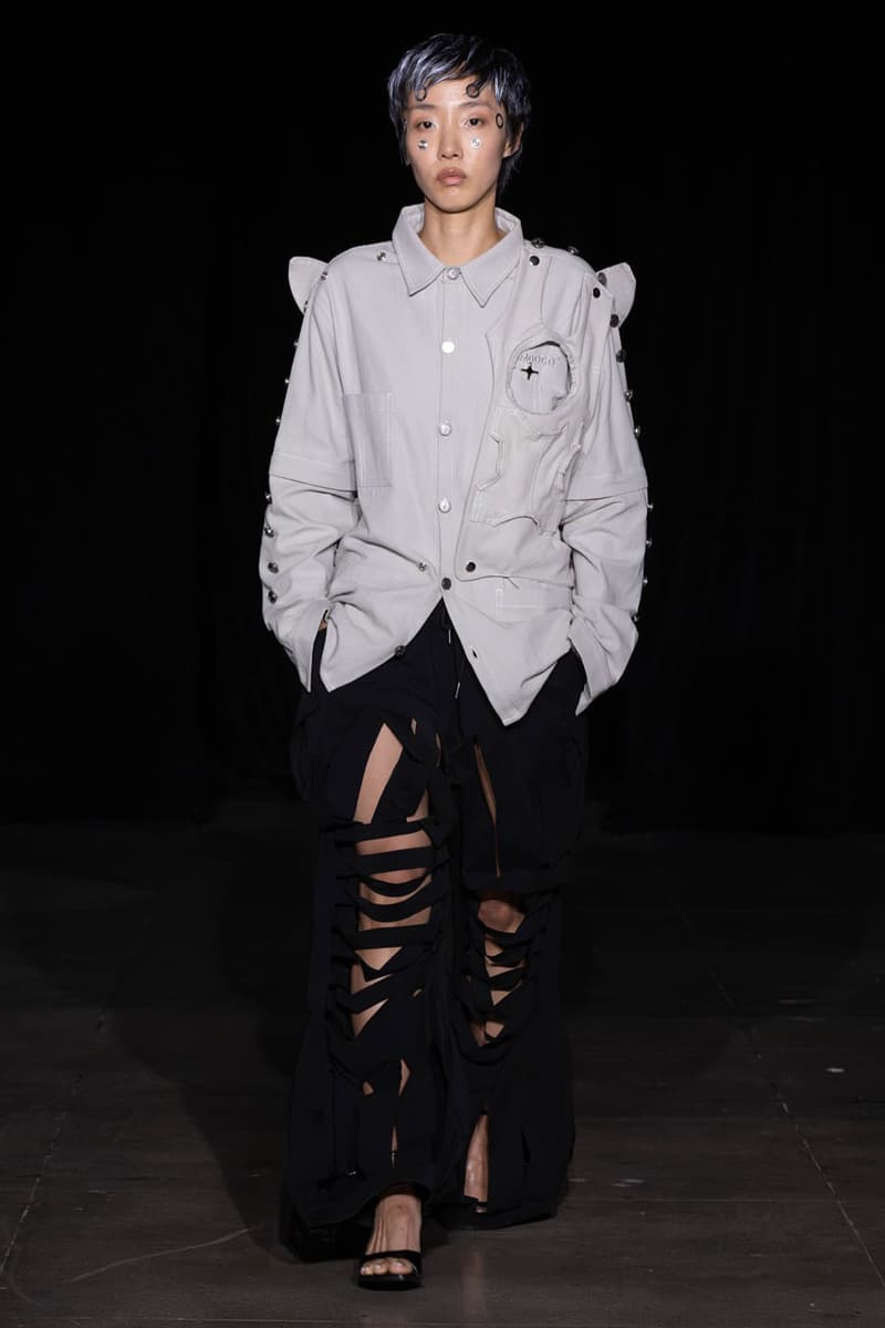TOMBOGO SS25 Is All About Detachment runway reverse engineering tommy bogo bay area san francisco paris debut jacket pocket bag rich amiri duckwrth collection