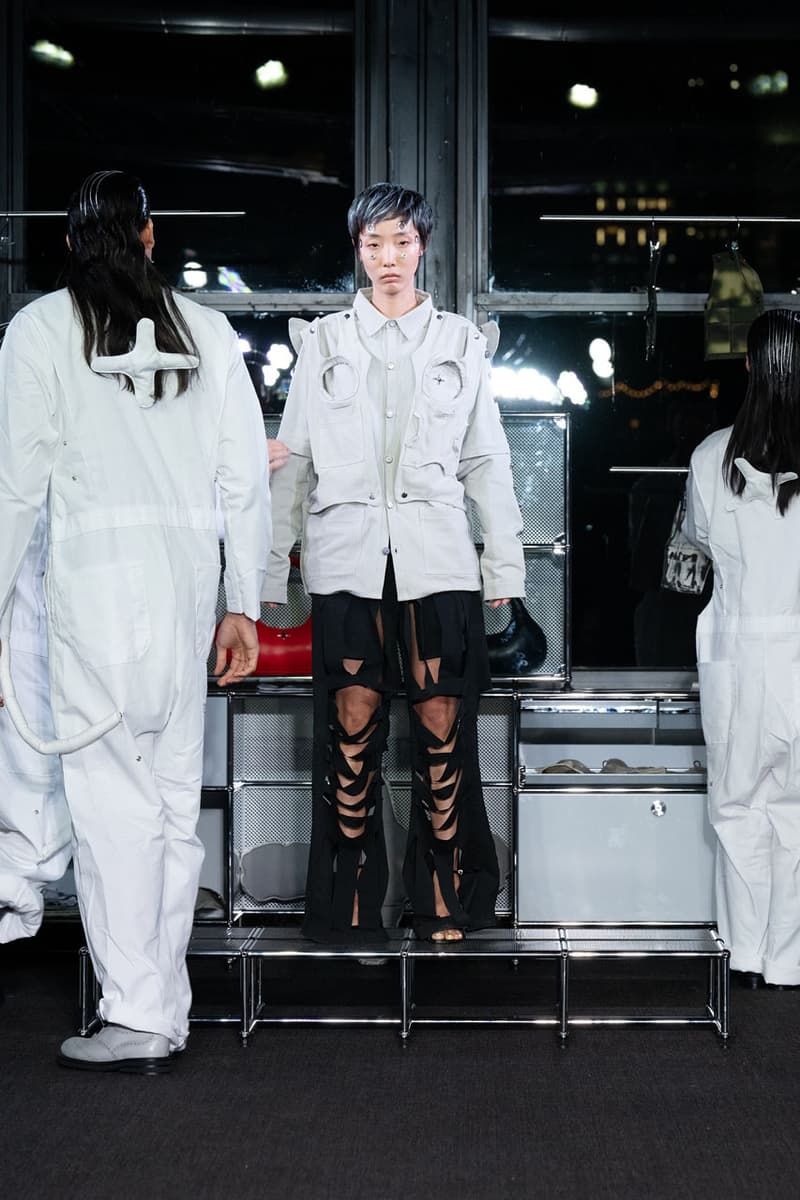 TOMBOGO SS25 Is All About Detachment runway reverse engineering tommy bogo bay area san francisco paris debut jacket pocket bag rich amiri duckwrth collection