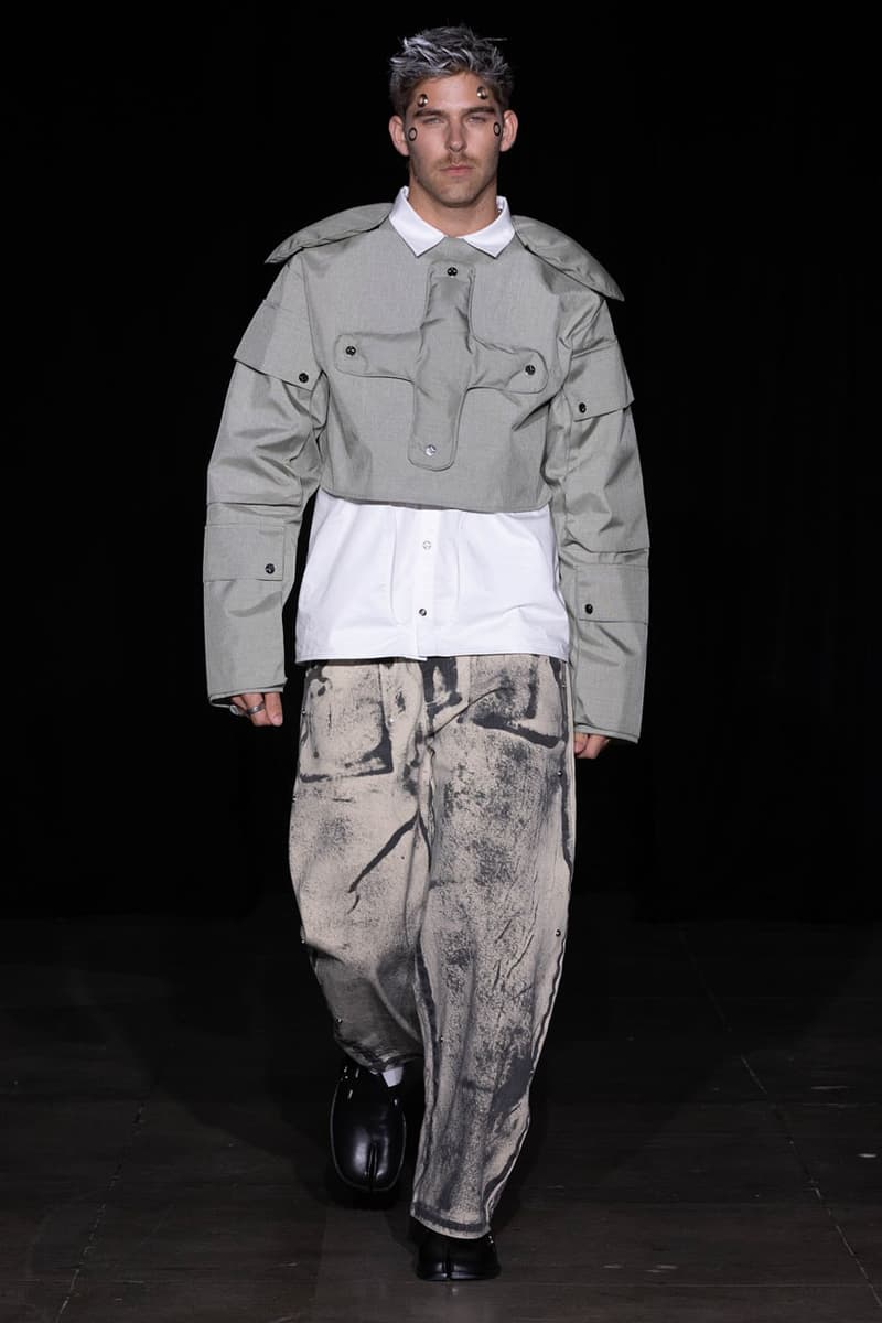 TOMBOGO SS25 Is All About Detachment runway reverse engineering tommy bogo bay area san francisco paris debut jacket pocket bag rich amiri duckwrth collection