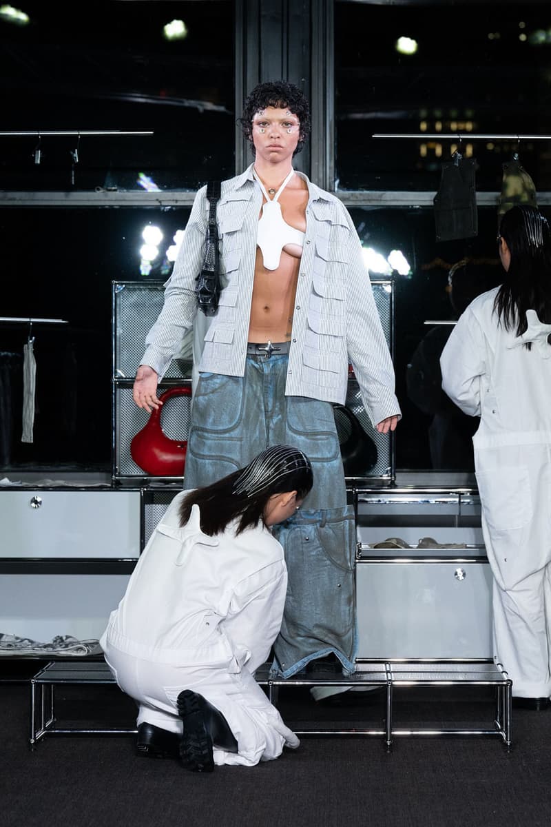 TOMBOGO SS25 Is All About Detachment runway reverse engineering tommy bogo bay area san francisco paris debut jacket pocket bag rich amiri duckwrth collection
