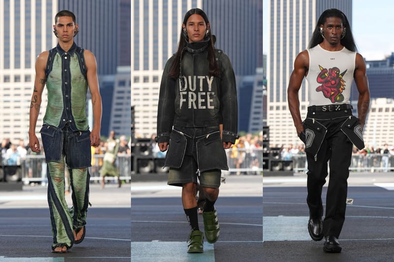 Off-White™'s Nothing-But-Net New York Fashion Week Debut