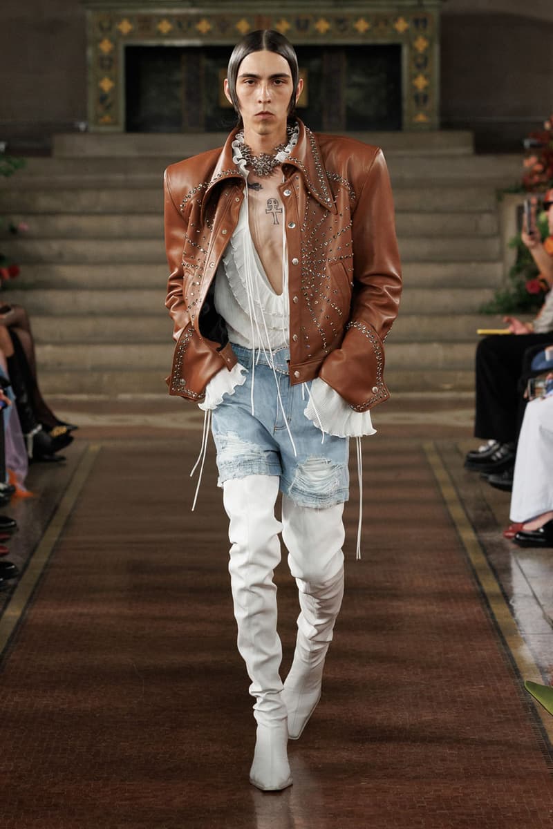 Palomo Spain SS25 collection runway new york fashion week spring summer 2025 Alejandro Gómez Palomo