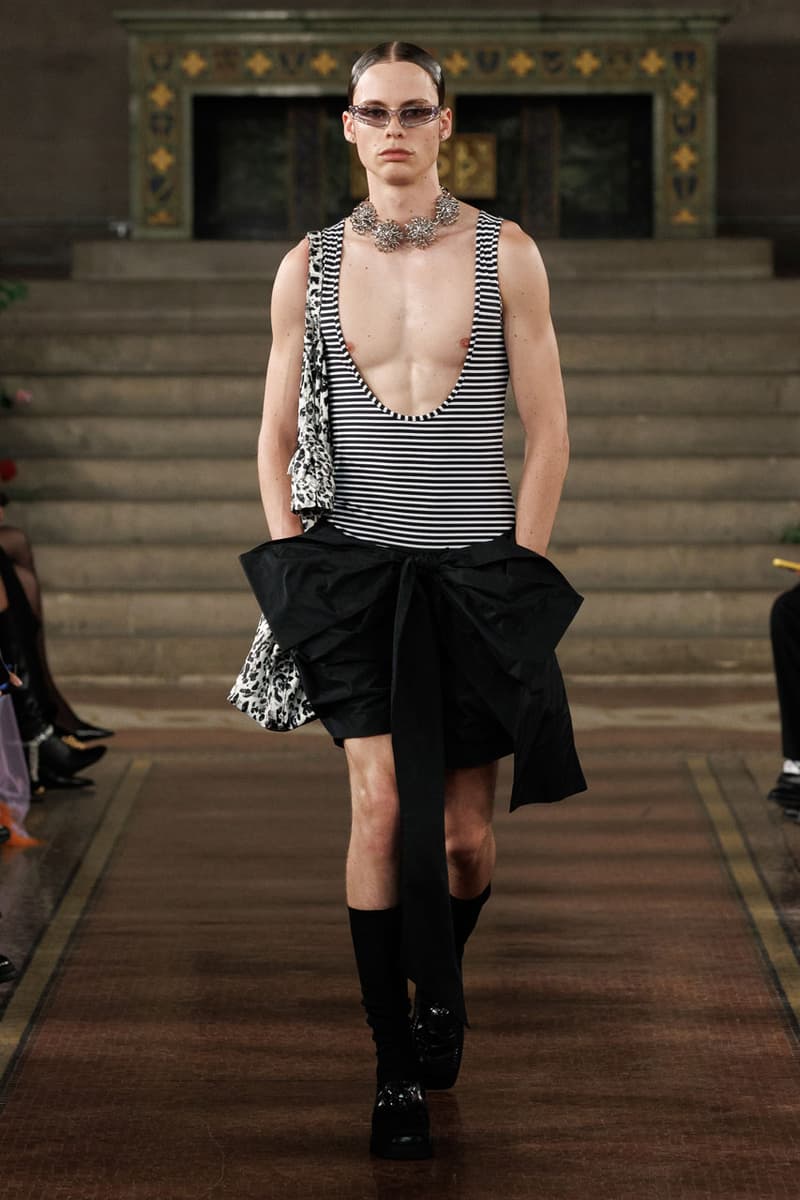 Palomo Spain SS25 collection runway new york fashion week spring summer 2025 Alejandro Gómez Palomo