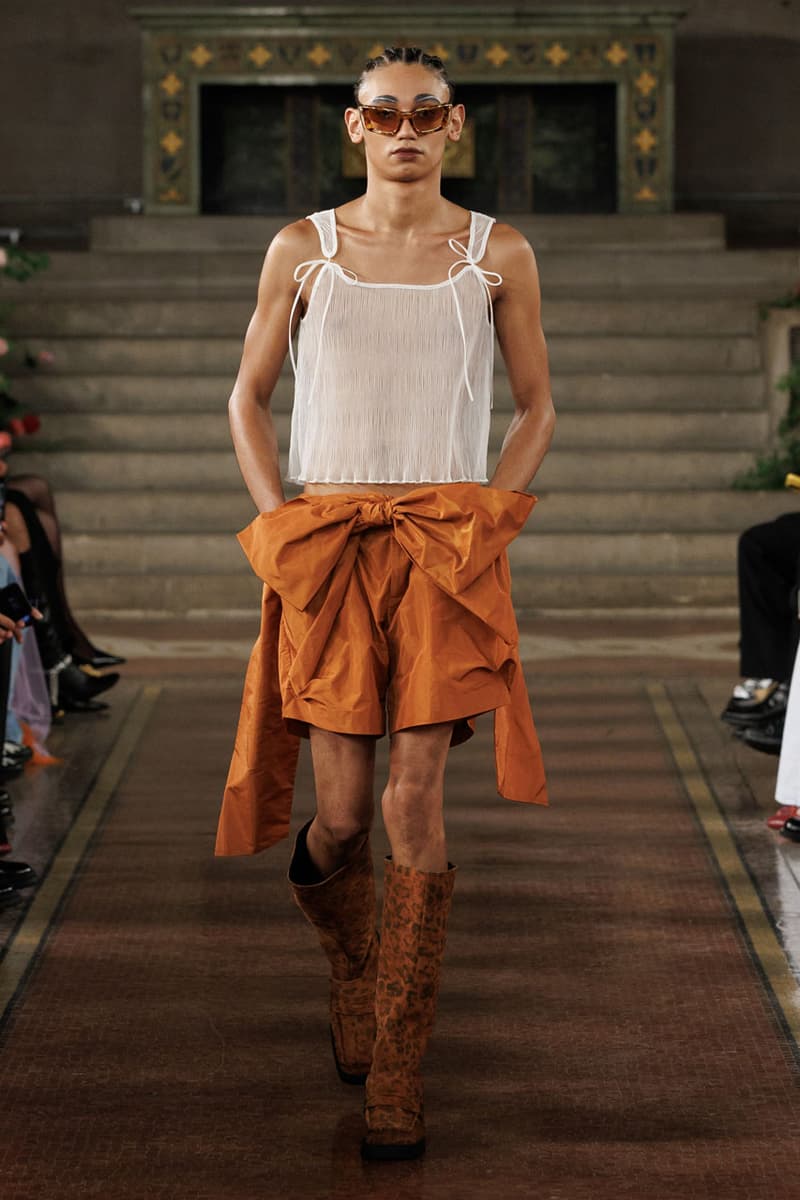 Palomo Spain SS25 collection runway new york fashion week spring summer 2025 Alejandro Gómez Palomo