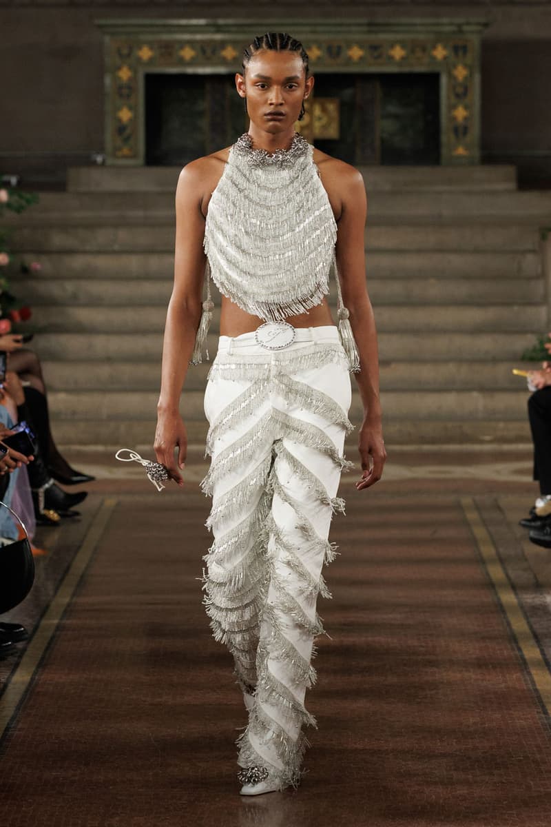 Palomo Spain SS25 collection runway new york fashion week spring summer 2025 Alejandro Gómez Palomo