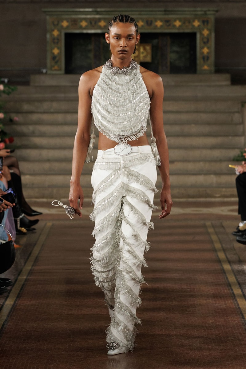 Palomo Spain SS25 collection runway new york fashion week spring summer 2025 Alejandro Gómez Palomo