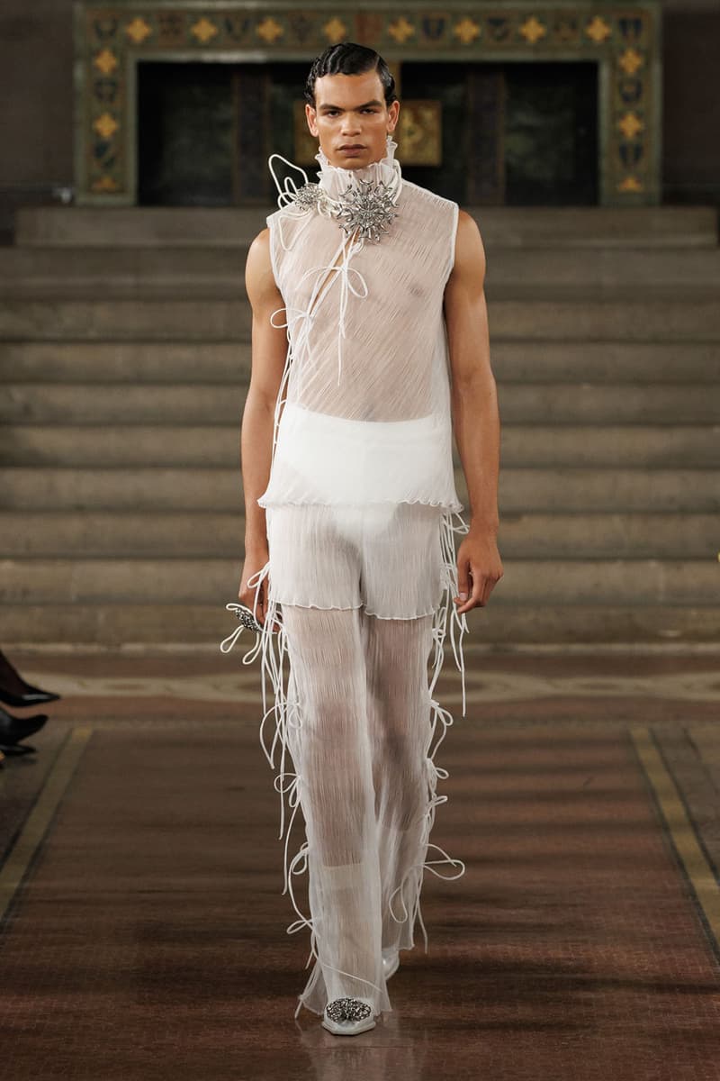 Palomo Spain SS25 collection runway new york fashion week spring summer 2025 Alejandro Gómez Palomo