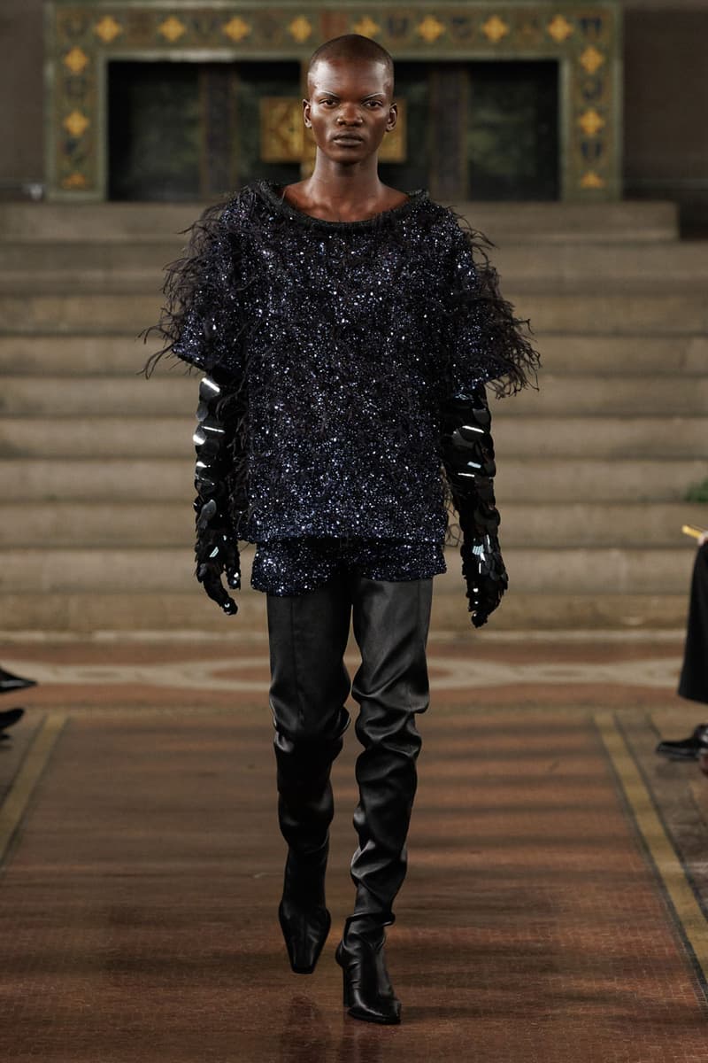 Palomo Spain SS25 collection runway new york fashion week spring summer 2025 Alejandro Gómez Palomo