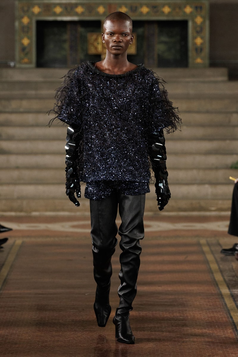 Palomo Spain SS25 collection runway new york fashion week spring summer 2025 Alejandro Gómez Palomo