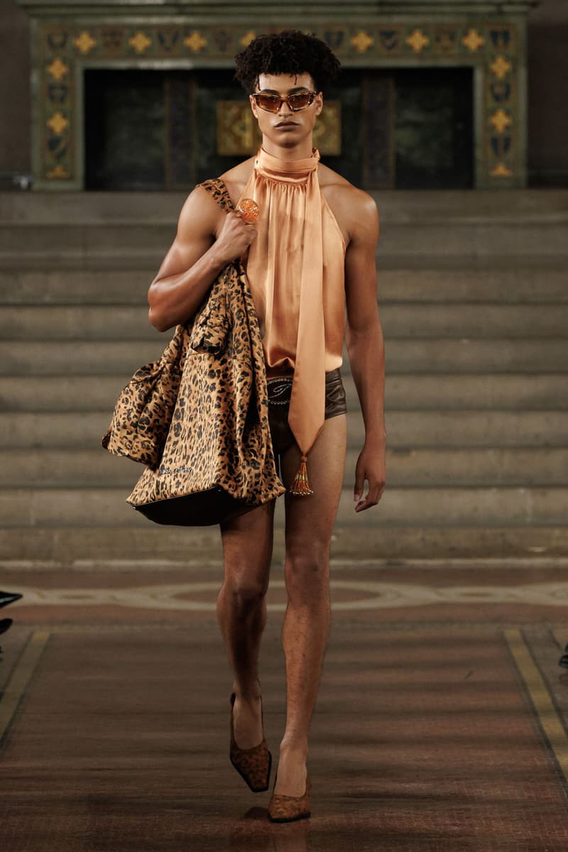 Palomo Spain SS25 collection runway new york fashion week spring summer 2025 Alejandro Gómez Palomo