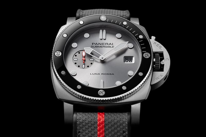 Panerai Dedicates a Silver-Hued Submersible QuarantaQuattro for Luna Rossa Prada Pirelli