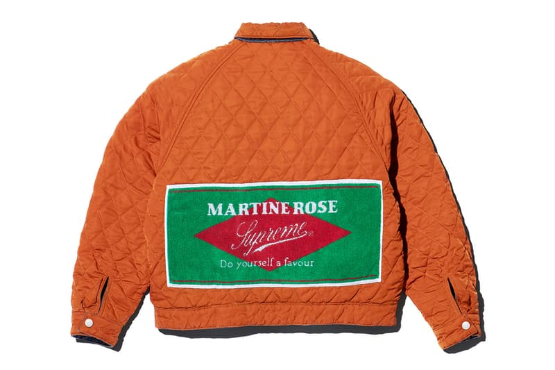 Supreme x Martine Rose Fall 2024 Collaboration t-shirts jerseys uk artist clarks originals leather jackets reversible denim corduroy jerseys shoes zine london based designer jamaican