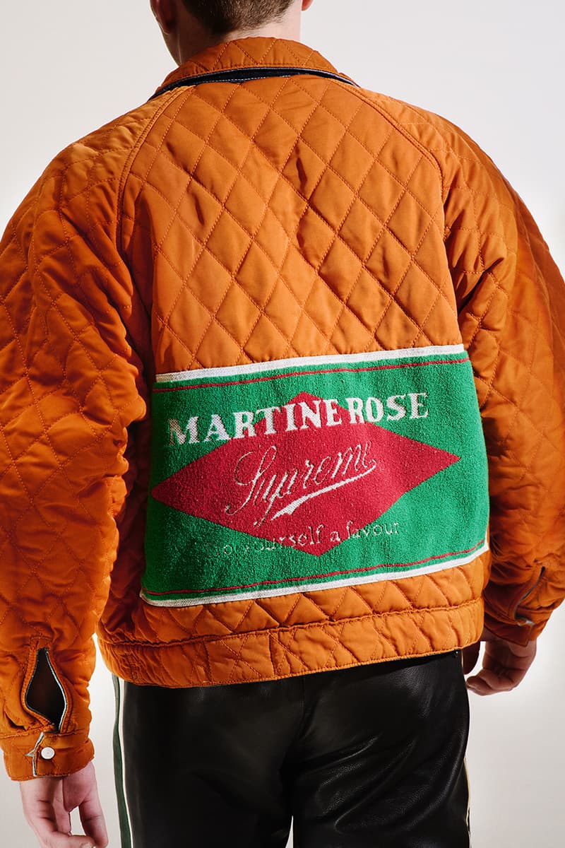 Supreme x Martine Rose Fall 2024 Collaboration t-shirts jerseys uk artist clarks originals leather jackets reversible denim corduroy jerseys shoes zine london based designer jamaican