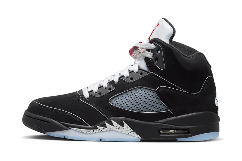Official Images of the Air Jordan 5 "Black Metallic Reimagined"