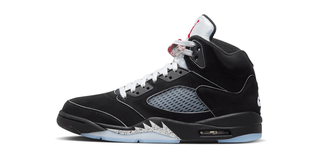 Official Images of the Air Jordan 5 "Black Metallic Reimagined"
