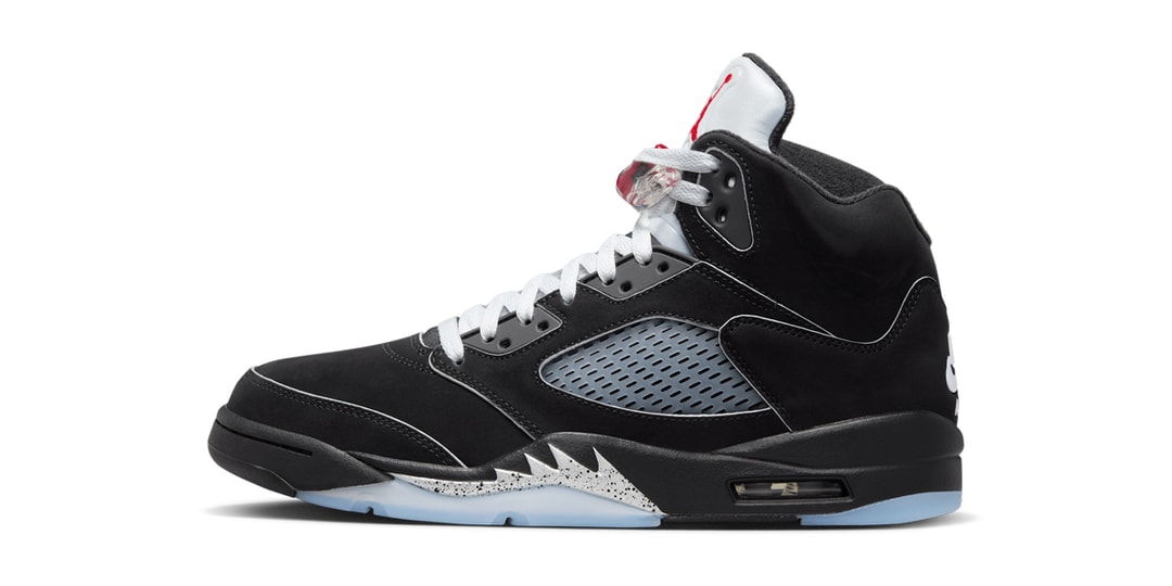 Official Images of the Air Jordan 5 "Black Metallic Reimagined"