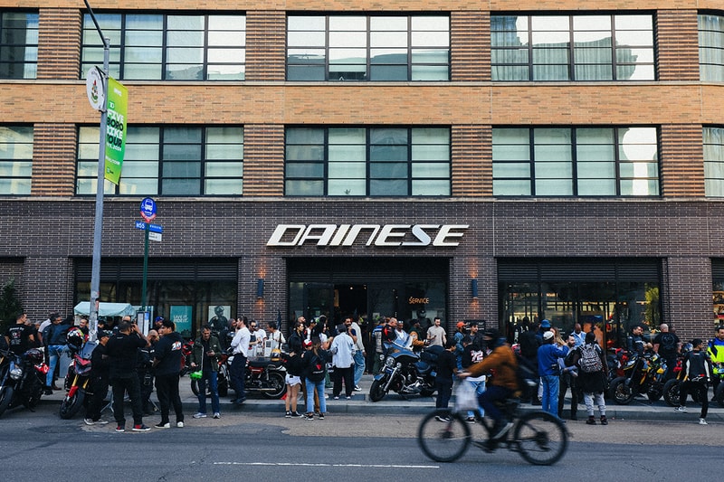 dainese Marco Bezzecchi's Custom Dainese MotoGP Suit sport motorbike new york nyc italy racing racer charity release info campaign