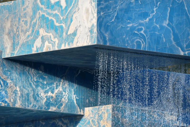 Sabine Marcelis Installs a Bright Blue Fountain at an Amsterdam Park SolidNature