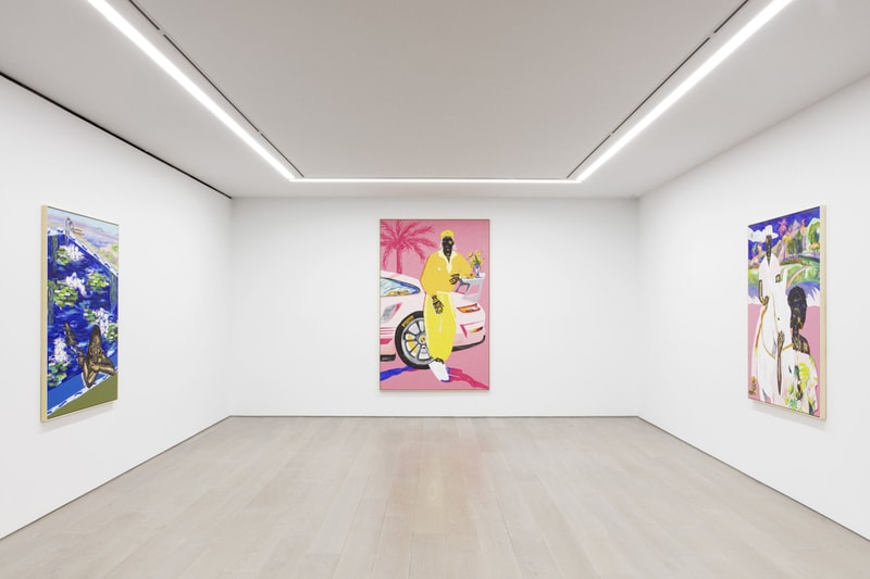 Zéh Palito Cars, Pools & Melanin Perrotin Exhibition