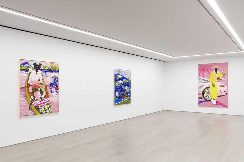 Zéh Palito Cars, Pools & Melanin Perrotin Exhibition