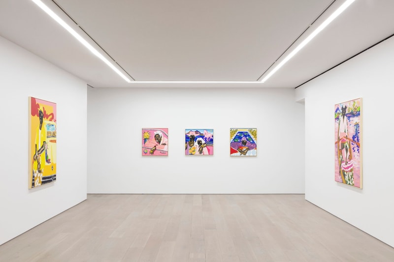 Zéh Palito Cars, Pools & Melanin Perrotin Exhibition