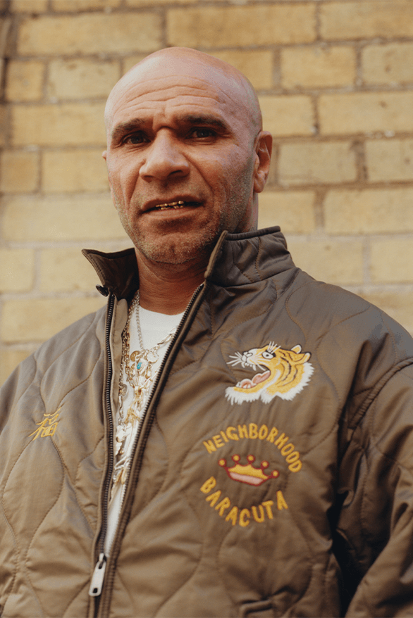 NEIGHBORHOOD Baracuta Collaboration Exclusive goldie campaign london uk