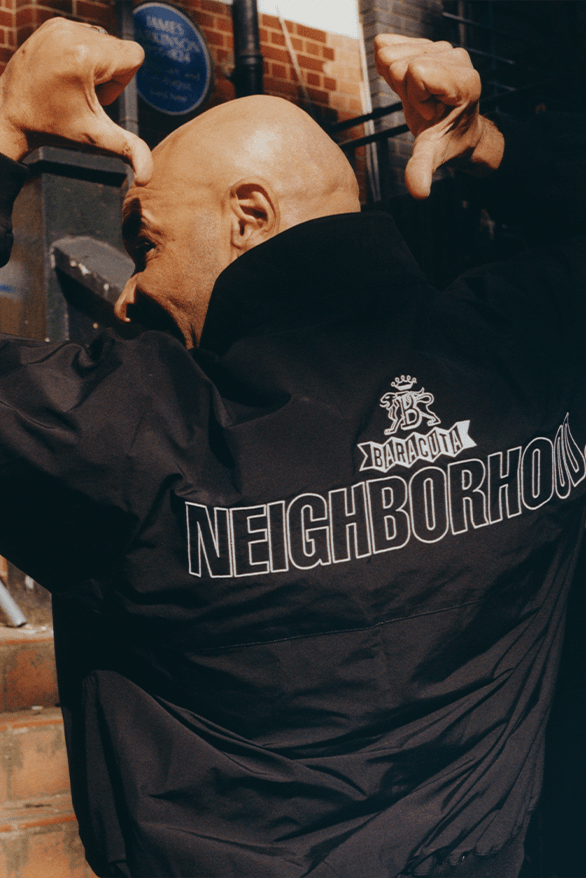 NEIGHBORHOOD Baracuta Collaboration Exclusive goldie campaign london uk