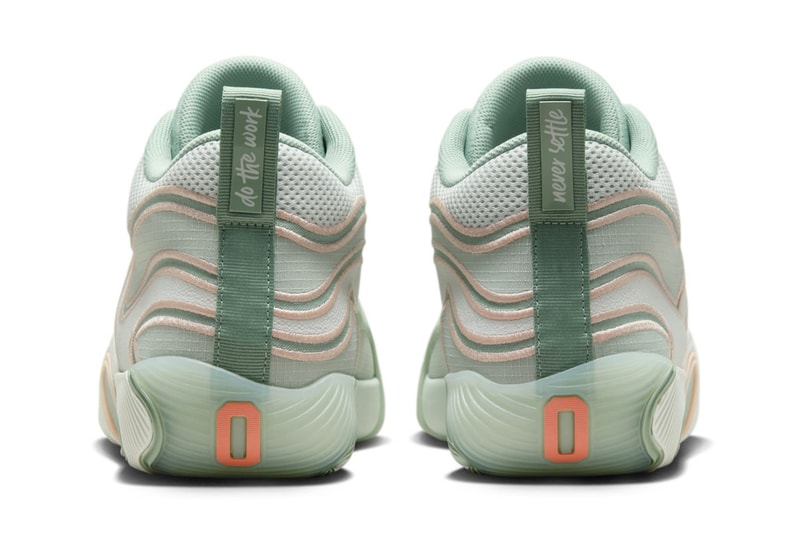 Official Look at the Jordan Tatum 3 "10K Hours" FZ6598-002 Seafood/Apricot Agate-Spruce Aura-Arctic Orange-Quartz Patina october 17 2024 deuce jayson tatum ella mai jordan brand nike