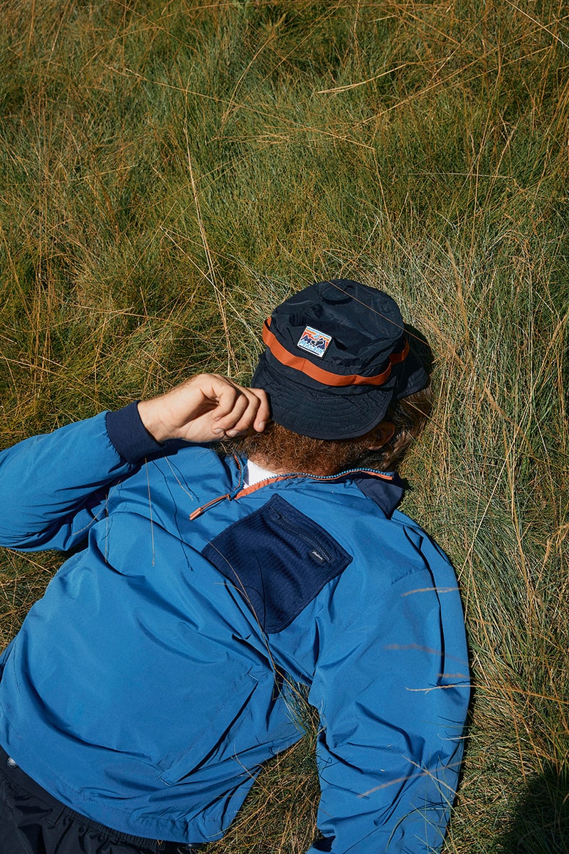 malbon golf fw 24 collection release date info cut through the conifers cardigan jacket long sleeve t shirt polo hat orange blue logo buckets