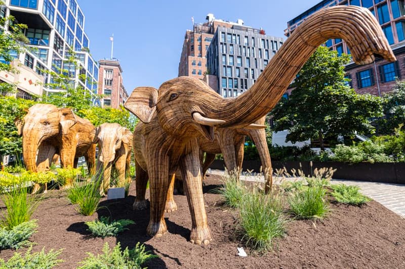 The Great Elephant Migration New York Sculptures