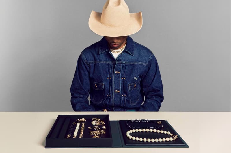 Pharrell Williams Goes Full Pearls for New Tiffany Titan Collection freshwater pearls inspiration king of atlantis 