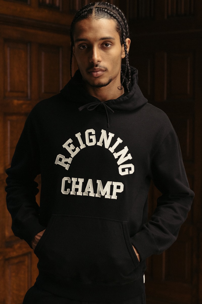 Reigning Champ Reveals Its Fall 2024 Playbook for Collegiate Prep fw24 slacks collared shirts layering vests 