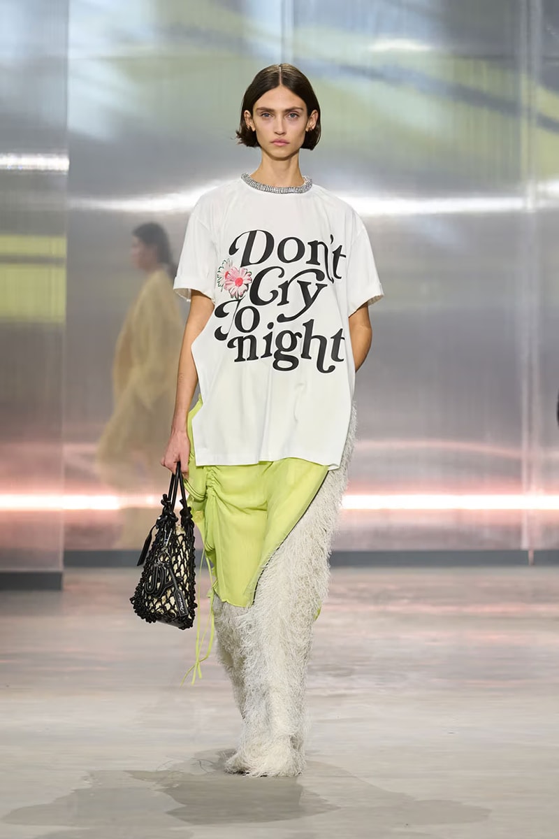 verdy girls dont cry 3 1 phillip lim copied designs t shirt graphics info controversy photos spring 2025 runway show
