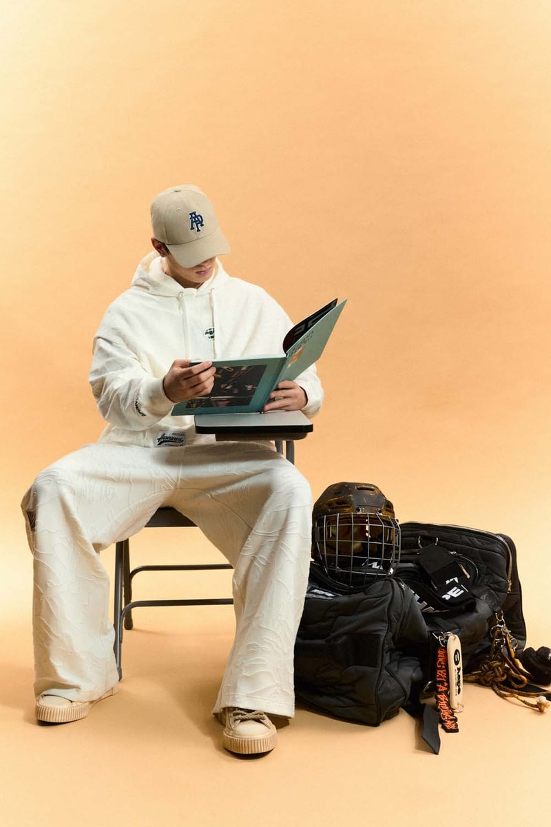AAPE FW24 Ice Hockey and College-Inspired Range Lookbook Mens Womens