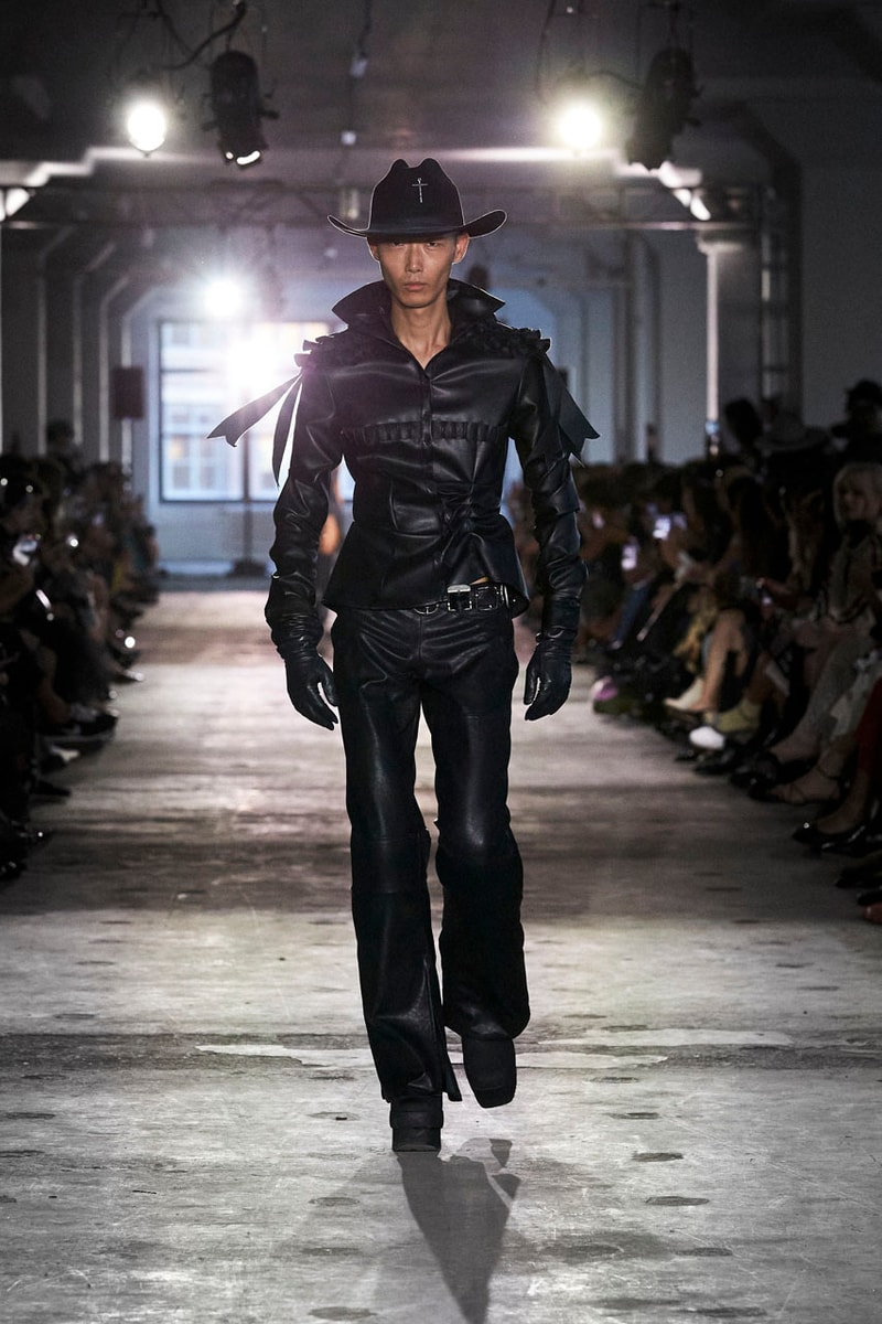 Elena Velez SS25: Folkloric Feminity For Saints and Sinners runway collection new york fashion week nyfw ready to wear spring summer 2025 mud show doechii tinashe 