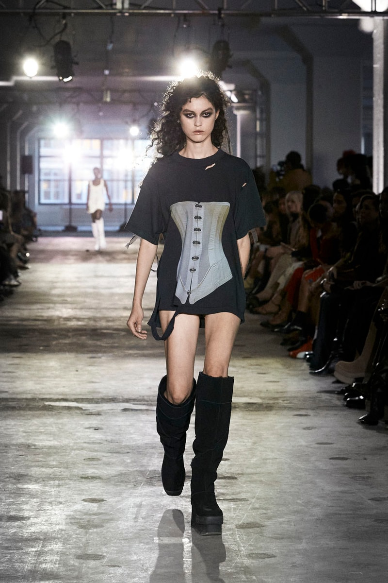 Elena Velez SS25: Folkloric Feminity For Saints and Sinners runway collection new york fashion week nyfw ready to wear spring summer 2025 mud show doechii tinashe 