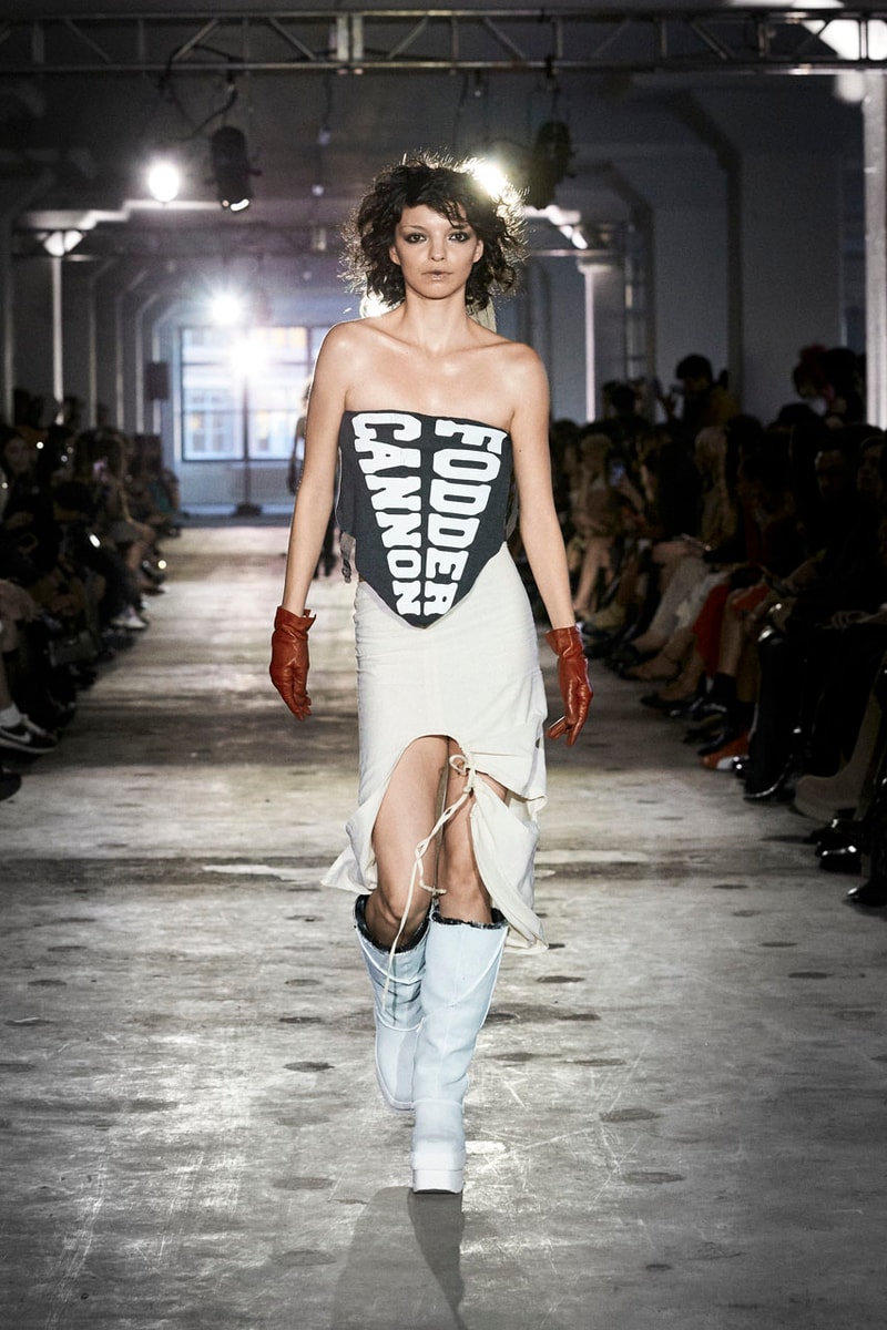 Elena Velez SS25: Folkloric Feminity For Saints and Sinners runway collection new york fashion week nyfw ready to wear spring summer 2025 mud show doechii tinashe 