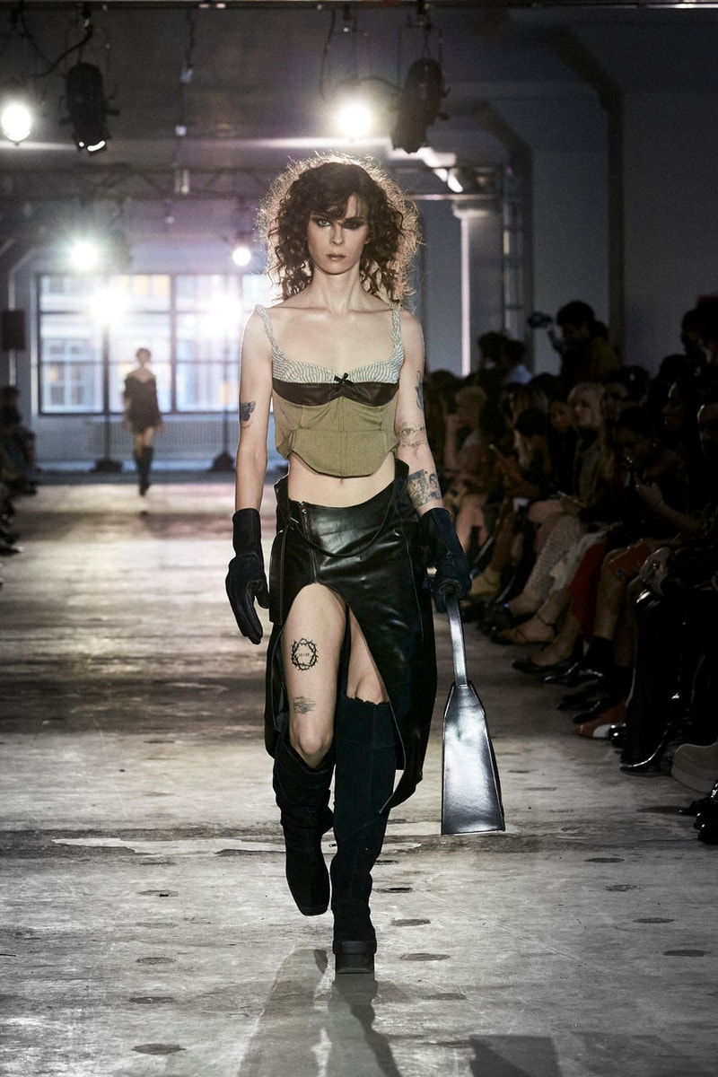 Elena Velez SS25: Folkloric Feminity For Saints and Sinners runway collection new york fashion week nyfw ready to wear spring summer 2025 mud show doechii tinashe 