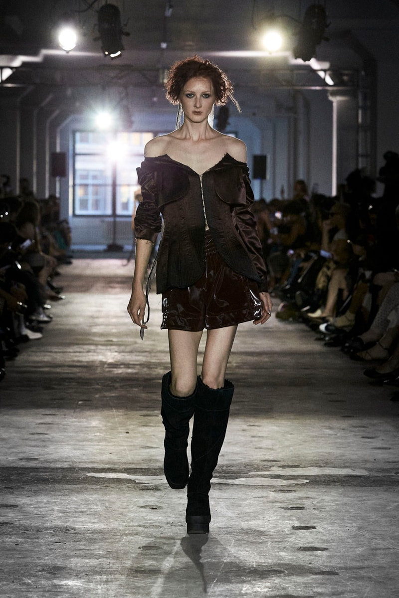 Elena Velez SS25: Folkloric Feminity For Saints and Sinners runway collection new york fashion week nyfw ready to wear spring summer 2025 mud show doechii tinashe 