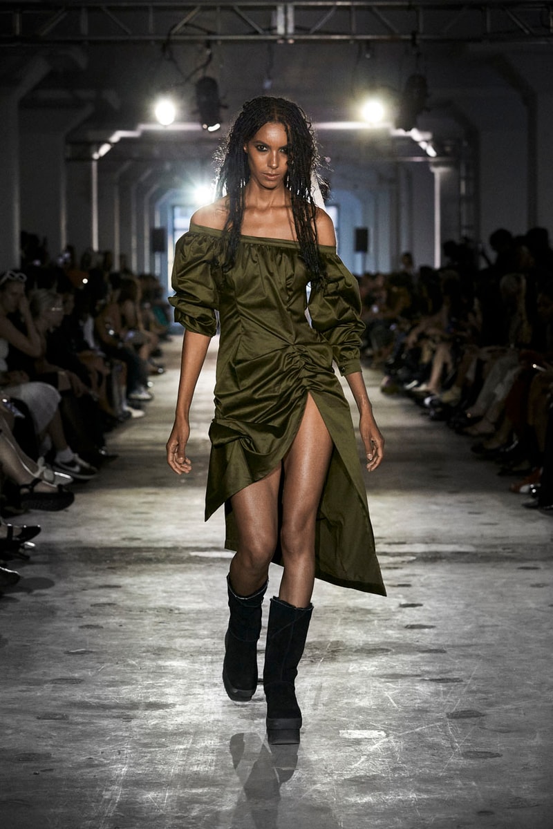 Elena Velez SS25: Folkloric Feminity For Saints and Sinners runway collection new york fashion week nyfw ready to wear spring summer 2025 mud show doechii tinashe 
