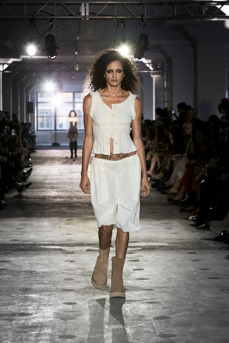 Elena Velez SS25: Folkloric Feminity For Saints and Sinners runway collection new york fashion week nyfw ready to wear spring summer 2025 mud show doechii tinashe 