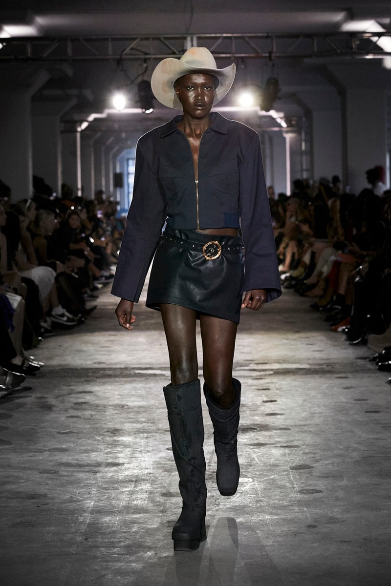 Elena Velez SS25: Folkloric Feminity For Saints and Sinners runway collection new york fashion week nyfw ready to wear spring summer 2025 mud show doechii tinashe 