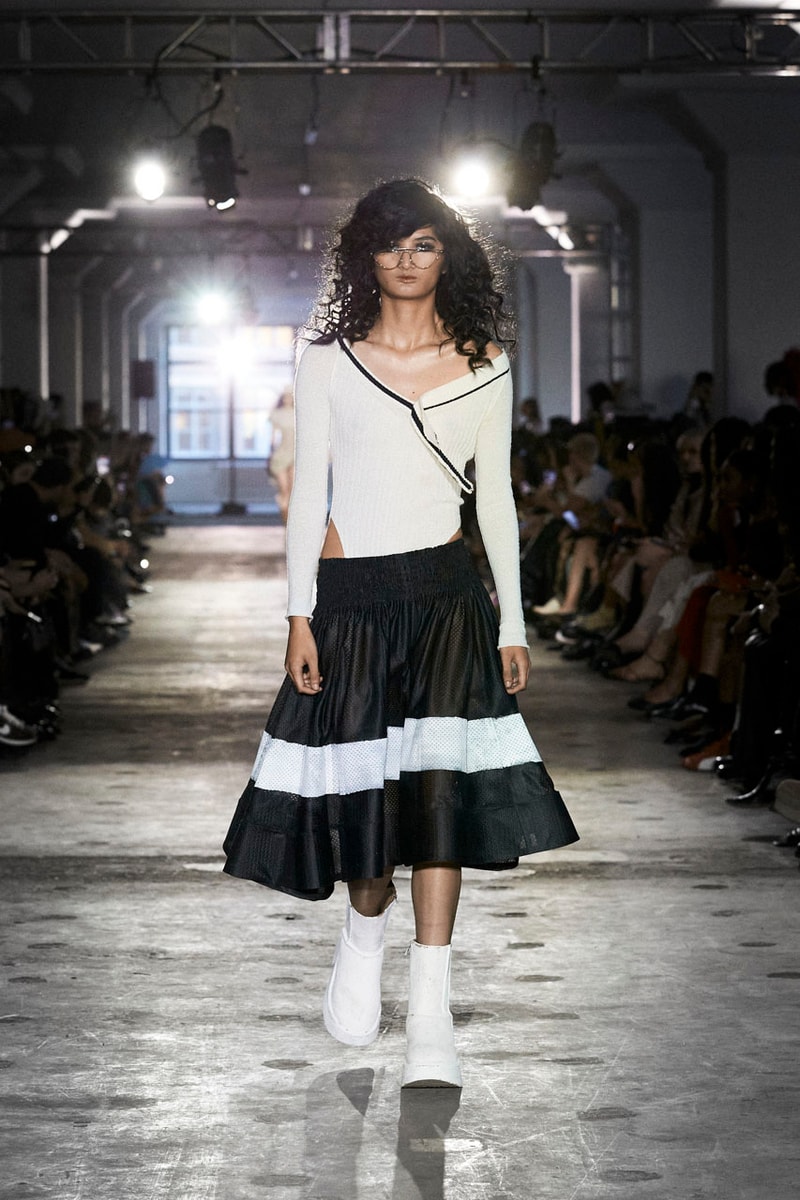 Elena Velez SS25: Folkloric Feminity For Saints and Sinners runway collection new york fashion week nyfw ready to wear spring summer 2025 mud show doechii tinashe 