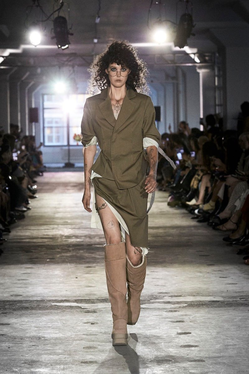 Elena Velez SS25: Folkloric Feminity For Saints and Sinners runway collection new york fashion week nyfw ready to wear spring summer 2025 mud show doechii tinashe 