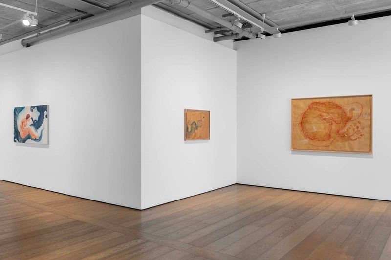 Hiba Schahbaz Summer of Dragons Almine Rech Exhibition