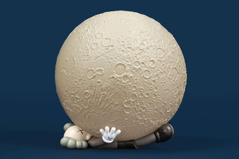 AllRightsReserved KAWS "BIG MOON" Lamp Release Info COMPANION vinyl figure art toy mood light