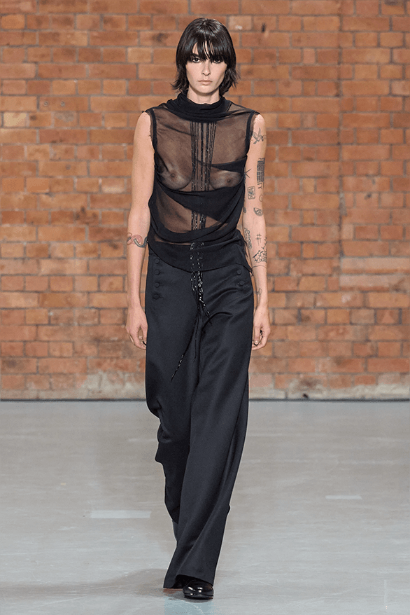 AARON ESH Spring Summer 2025 London Fashion Week menswear womenswear runway
