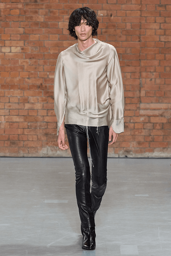 AARON ESH Spring Summer 2025 London Fashion Week menswear womenswear runway
