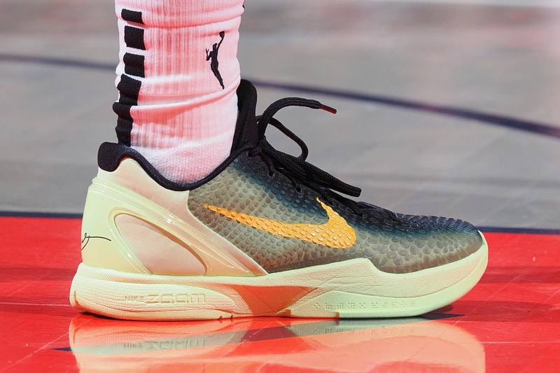 Caitlin Clarks Reveals New Nike Kobe 6 Protro PE Colorway Indiana fever las vegas aces wnba basketball shoes green black kobe bryant black mamba